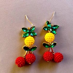 Cherry earrings